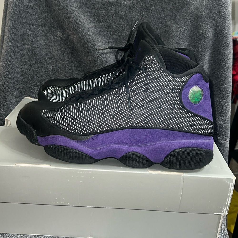 Air Jordan Retro 13 Court Purple Black